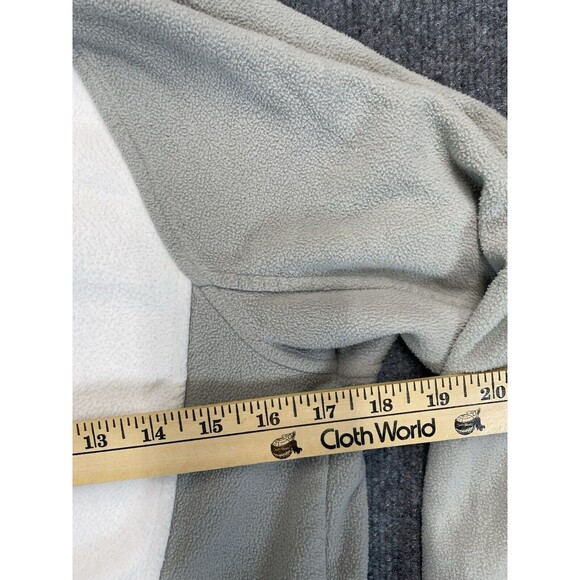 The North Face Jacket Women's S Small Gray/White Long Sleeve Full Zip Fleece - Picture 5 of 6